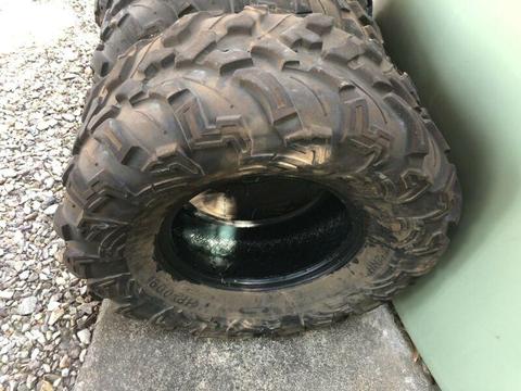 Quad tyres 27