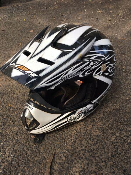 Dirt bike helmets