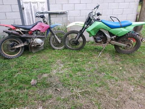 2 motorbikes