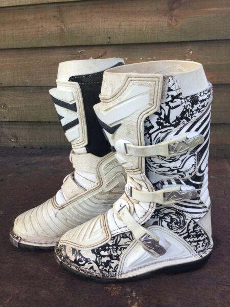 Kids Motocross MX bike boots