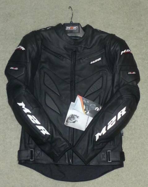 M2R Leather Motorcycle Jacket - Brand New
