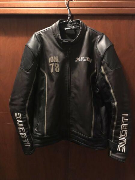 Genuine leather Ducati jacket