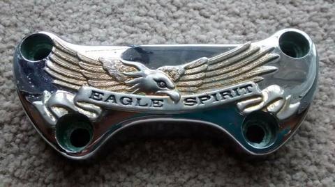 EAGLE SPIRIT HANDLE BAR CLAMP For SOFT TAIL