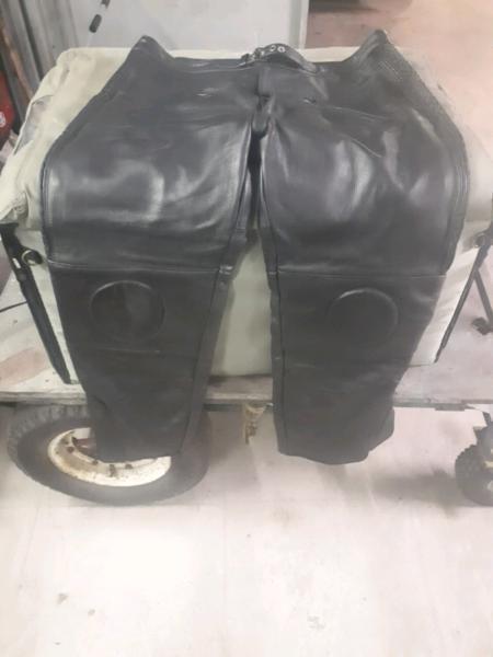 Motorcycle Leather Trousers