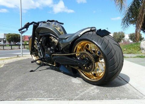 Harley Davidson Vrod Custom 24ct Gold