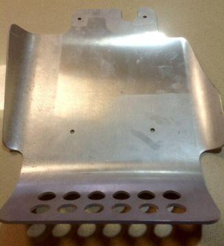 BMW R80 g/s or R100GS sump bash plate and centre stand plate
