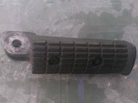 Hyosung GT250R right front rubber footpeg. One only, not pair $5