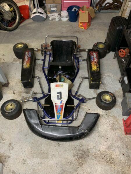 Arrow A9S go kart rolling chassis
