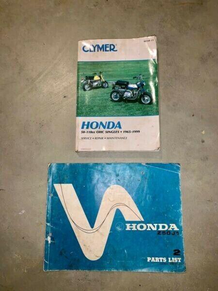Honda Z50 workshop books