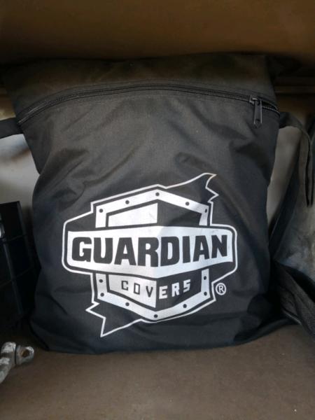 Guardian motorcycle cover in bag