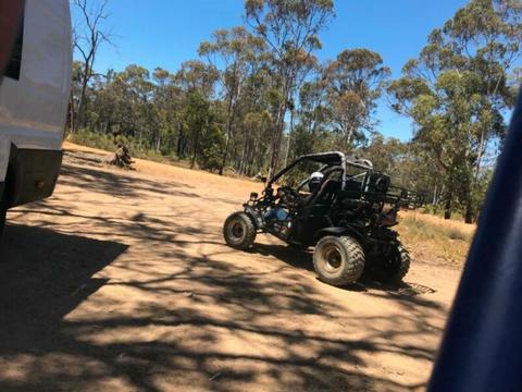 2x adult size 250cc off-road Buggies
