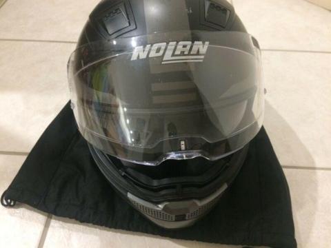 Nolan n85 motorbike helmet plus Bluetooth intercom