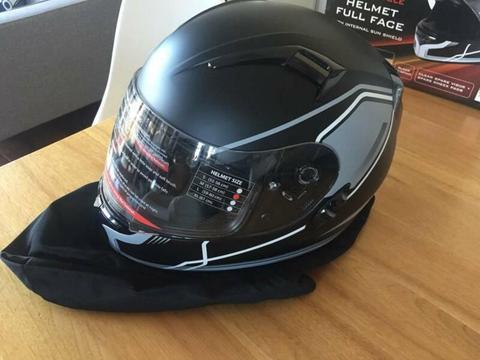 Brand New Torque Full Face Motorcycle Helmet