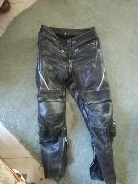 Motorcycle leather track pants ,Extreme brand