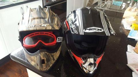 Kids motorbike helmets brand new
