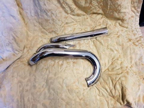 Harley Davidson chrome vrod exhaust covers
