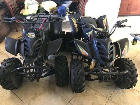 Lifan and Boss quads for sale