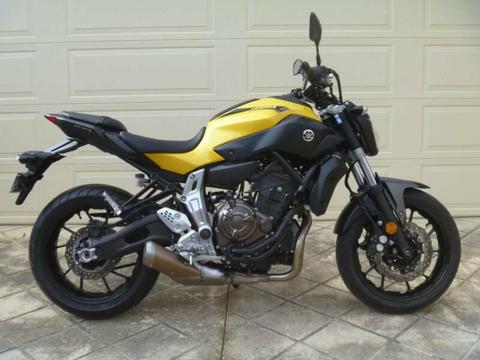 Yamaha MT-07 LA 2015