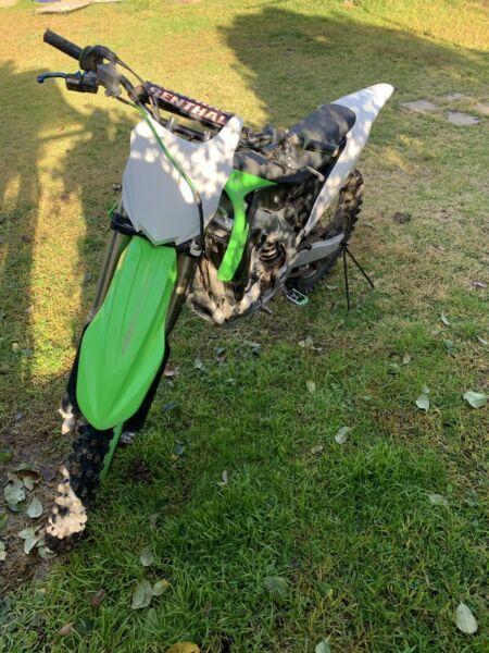 2014 KX450F 17.6 hours on full top end