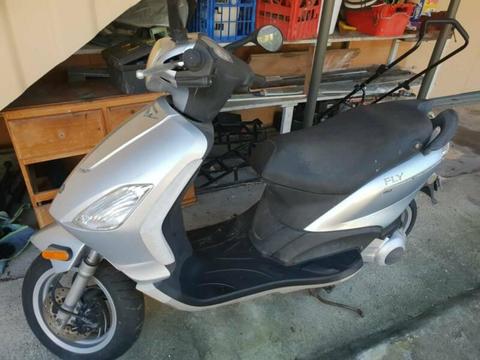 fly piaggio scooter
