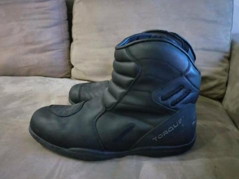 TORQUE MOTORCYCLE BOOTS - LOW CUT - size 12