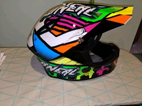 O'Neal MX glitch 10 series helmet