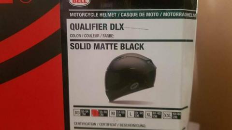 Bell Qualifier DLX matte black helmet