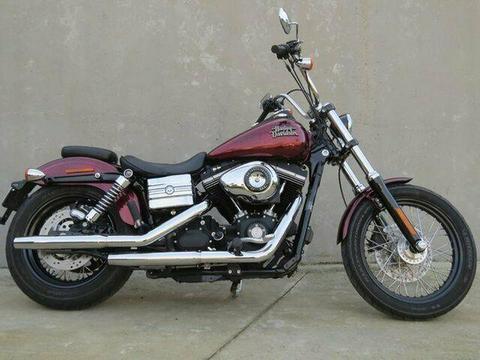 2013 Harley-Davidson DYNA STREET BOB 103 (FXDB 103) Road Bike 1690cc