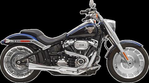 HARLEY 2018 FATBOY, BREAKOUT BASSANI EXHAUST