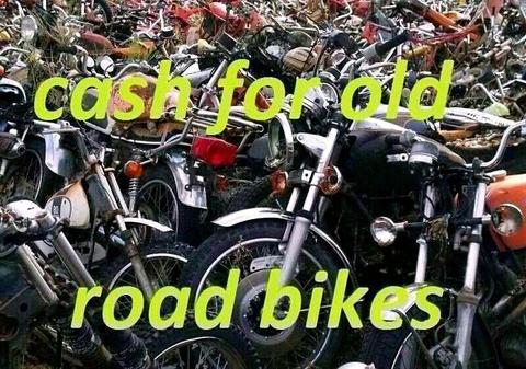 cash for old road motorbikes any condition