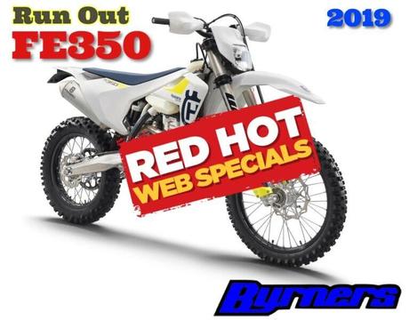 2019 Husqvarna FE350 Run Out now on
