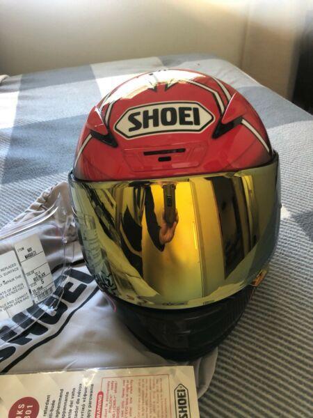 Shoei NXR Marquez 3 Helmet, excellent condition, used for 6 months