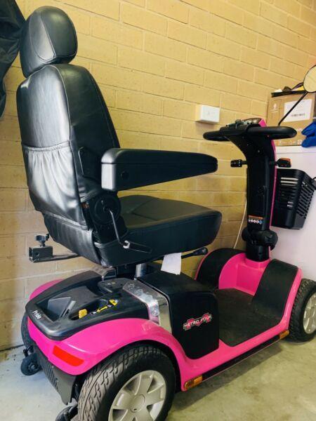 Metro Electric Mobility Scooter limited edition pink