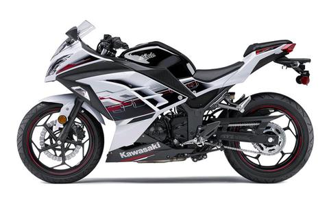 Ninja 300 special edition white