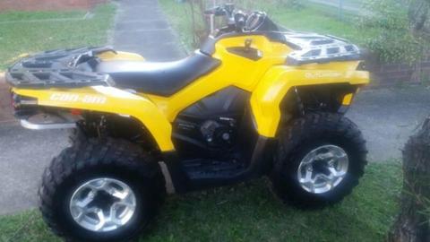 Can-am outlander 500 EPS 2015 canam hunting off road atv can am