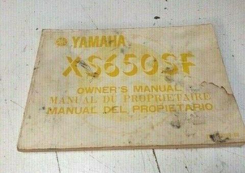 Yamaha XS650 '78 Owners Handbook