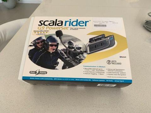 Scala Rider G9 communication system
