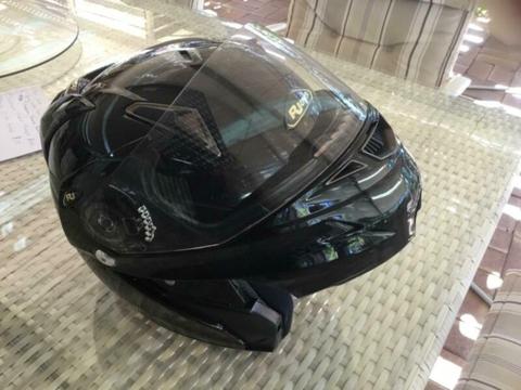 Motor bike helmet R jays tour tech open face ( large )