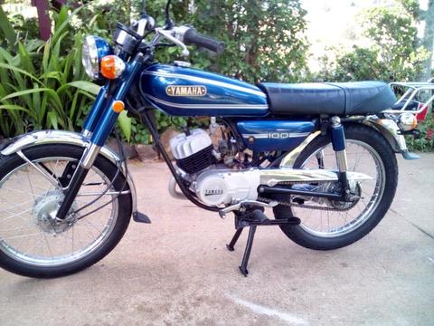 1972 Yamaha LS3 in showroom condition with extremely low k's