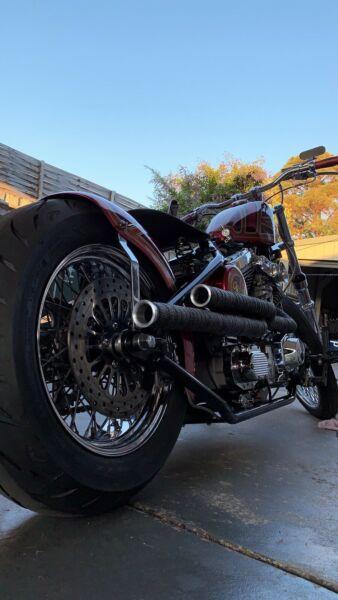 Harley Type rigid bobber