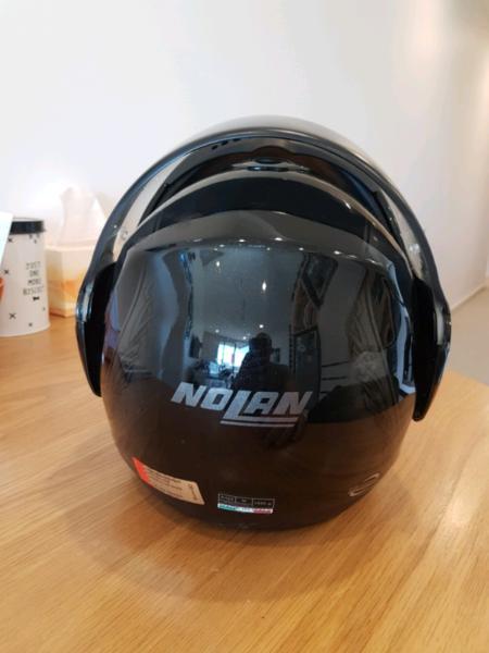 Nolan retractable full face motorbike helmet