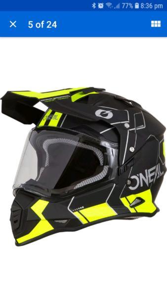 Oneil mx dual sport helmet XL