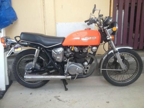 Honda CB 500T 1973/74 Last of the great 450 twin series Japanese Class