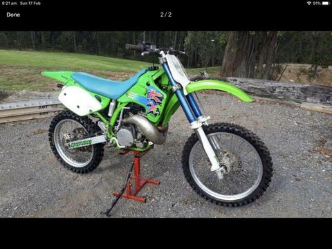 Kawasaki kx250 92, see this ad it's still available