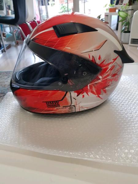 BMW Race Ignition Full Face Helmet ( rrp:$1300 )