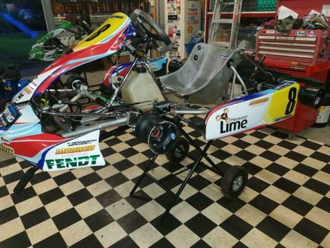 Go Kart rolling chassis