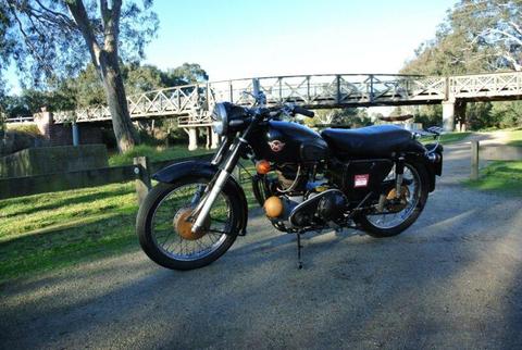 Vintage Motorbike Matchless G80s