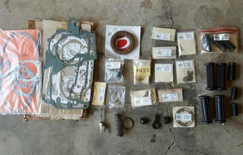 LOT OF MZ 250 MOTORCYCLE NEW PARTS
