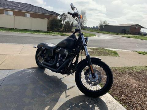 Harley Davidson street bob 2014