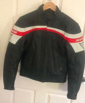 Dainese women's leather motorcycle jacket